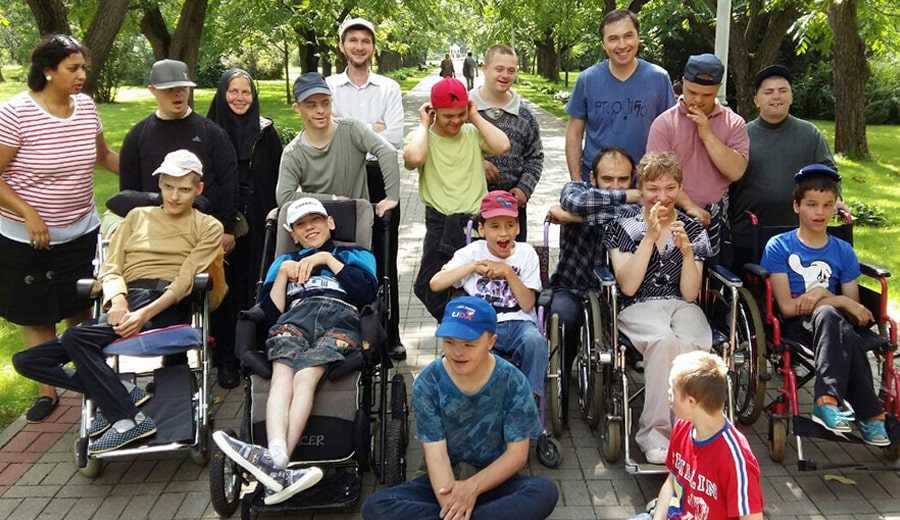 Lay sisters and brothers with disabled children