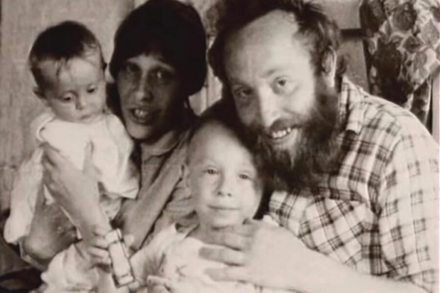 Yury Norstein with family
