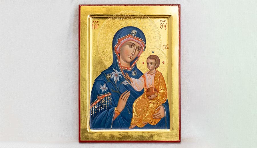 Icon of The Mother of God the Unfading Bloom